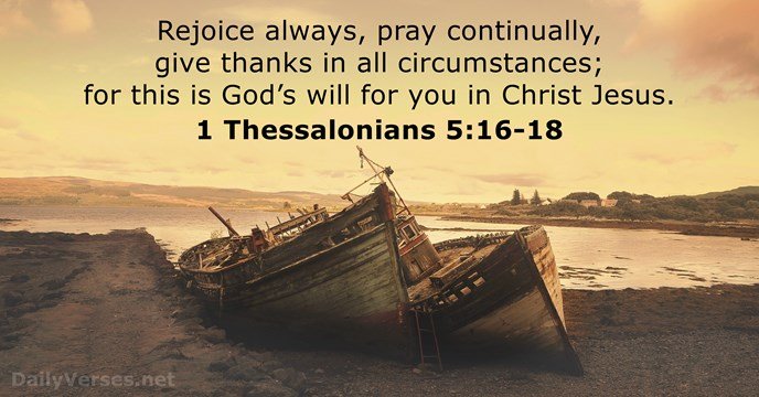 1 thessalonians 5 16 18