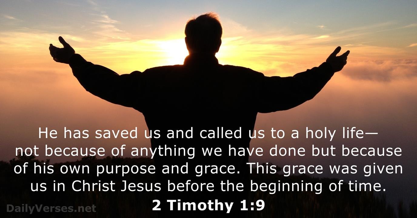 2 timothy 1 9 2