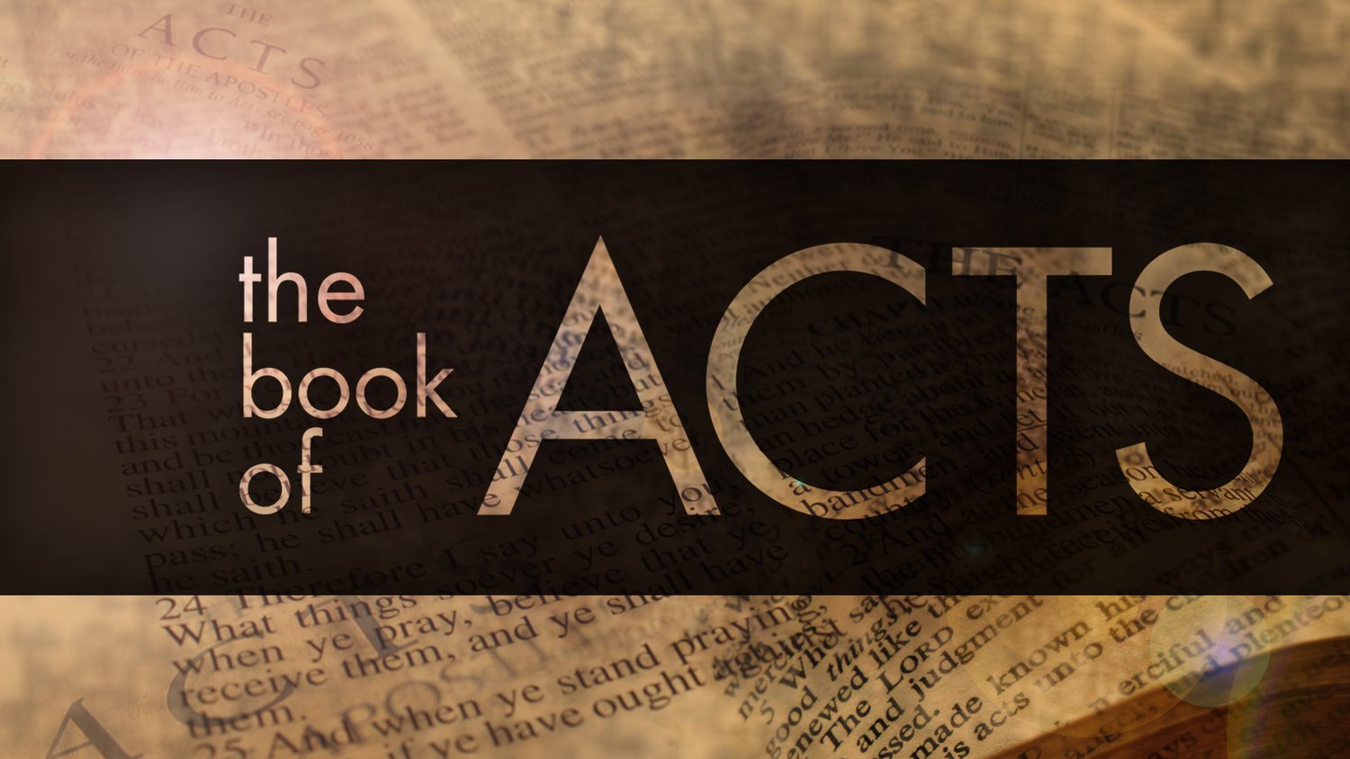 Book of Acts graphic