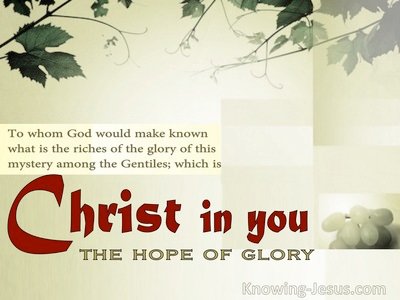 UnionWithChristdevotionalColossians1 27