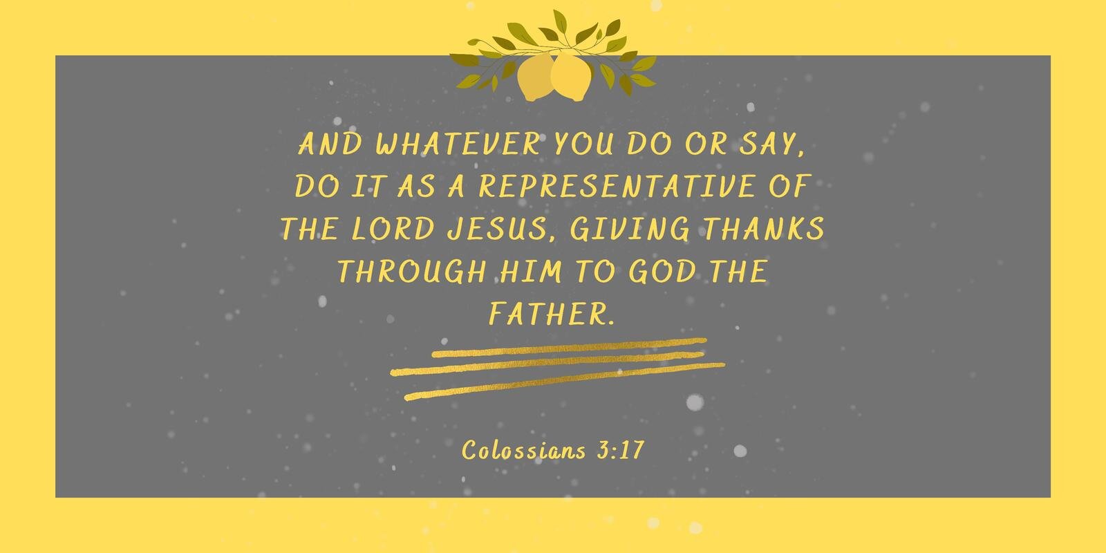 colossians 3.17
