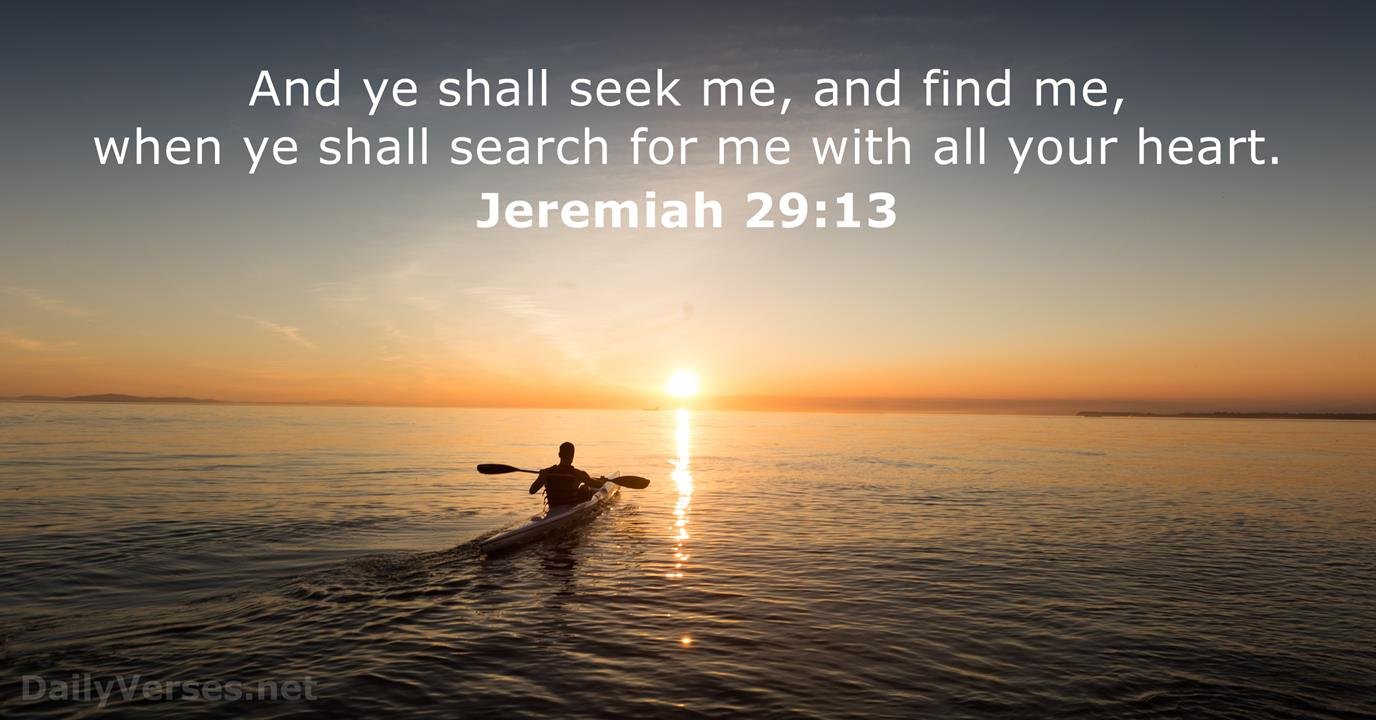 jeremiah 29 13 2